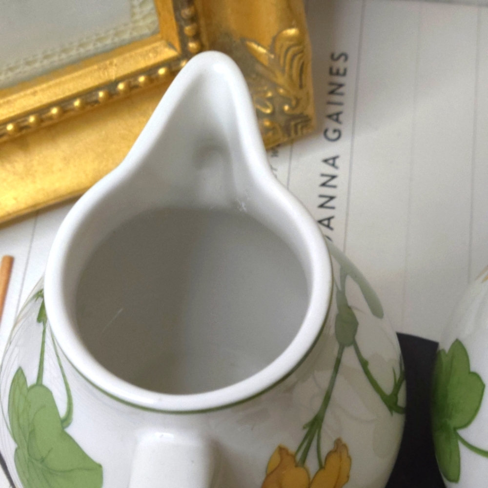 Floral Teapot and Creamer Set - Picture 6 of 16